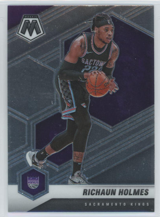 2020 Panini Mosaic Basketball # 142 Richaun Holmes Sacramento Kings - Collectible Craze America