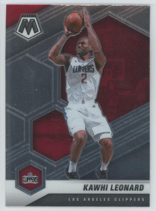 2020 Panini Mosaic Basketball # 144 Kawhi Leonard Los Angeles Clippers - Collectible Craze America