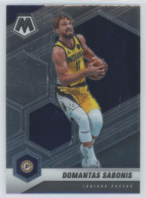 2020 Panini Mosaic Basketball # 15 Domantas Sabonis Indiana Pacers - Collectible Craze America