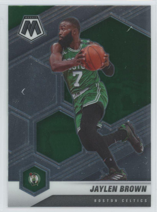 2020 Panini Mosaic Basketball # 155 Jaylen Brown Boston Celtics - Collectible Craze America