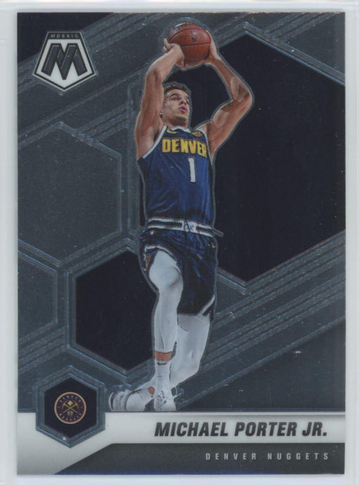 2020 Panini Mosaic Basketball # 16 Michael Porter Jr. Denver Nuggets - Collectible Craze America