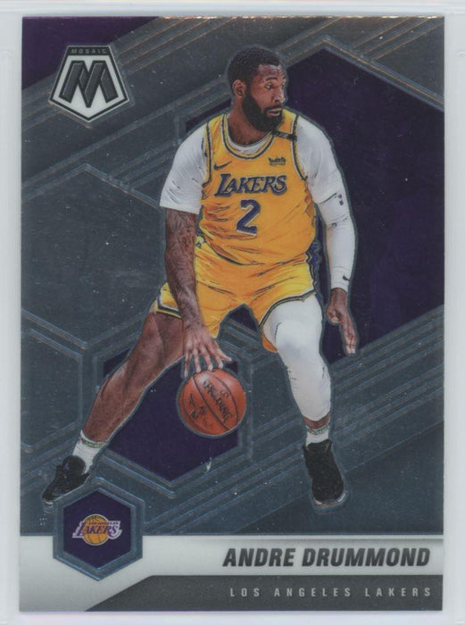 2020 Panini Mosaic Basketball # 170 Andre Drummond Los Angeles Lakers - Collectible Craze America