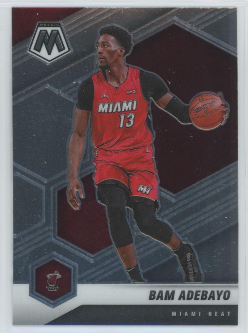 2020 Panini Mosaic Basketball # 171 Bam Adebayo Miami Heat