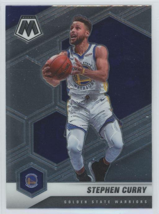 2020 Panini Mosaic Basketball # 175 Stephen Curry Golden State Warriors - Collectible Craze America