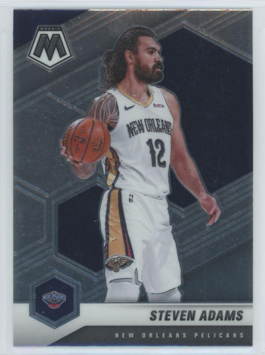 2020 Panini Mosaic Basketball # 179 Steven Adams New Orleans Pelicans - Collectible Craze America