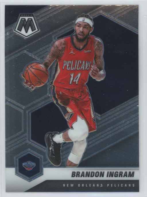 2020 Panini Mosaic Basketball # 184 Brandon Ingram New Orleans Pelicans - Collectible Craze America