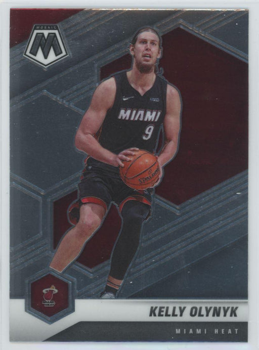 2020 Panini Mosaic Basketball # 193 Kelly Olynyk Miami Heat - Collectible Craze America