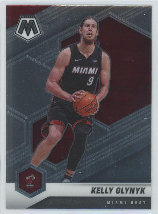 2020 Panini Mosaic Basketball # 193 Kelly Olynyk Miami Heat - Collectible Craze America