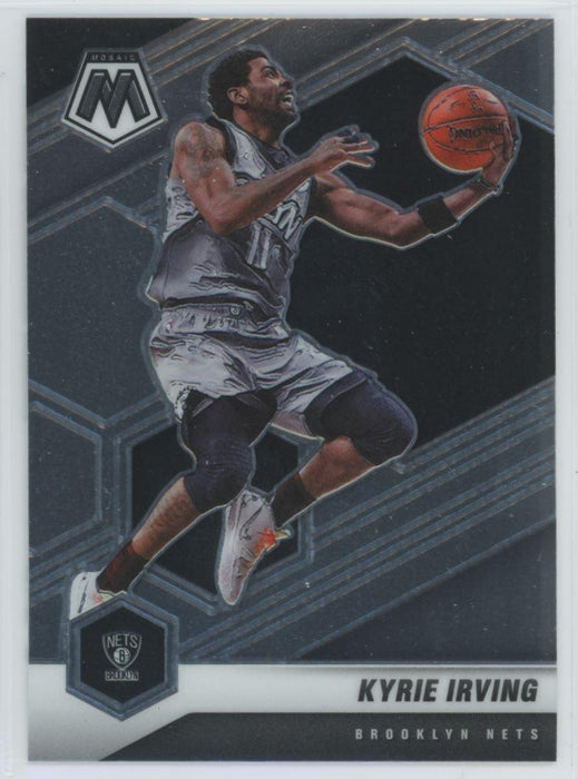 2020 Panini Mosaic Basketball # 198 Kyrie Irving Brooklyn Nets - Collectible Craze America