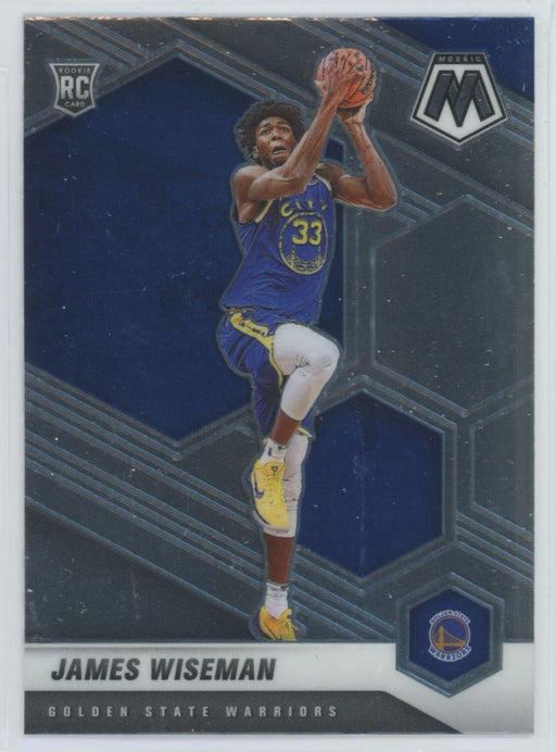 2020 Panini Mosaic Basketball # 205 James Wiseman RC Golden State Warriors - Collectible Craze America