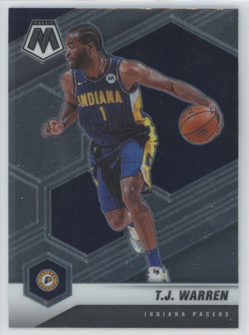 2020 Panini Mosaic Basketball # 23 TJ Warren Indiana Pacers - Collectible Craze America