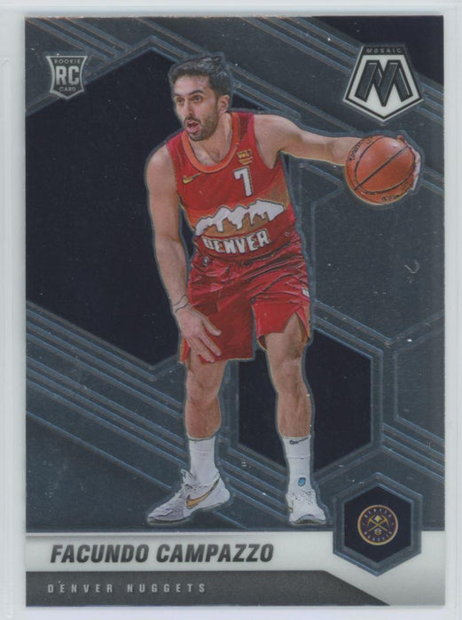 2020 Panini Mosaic Basketball # 237 Facundo Campazzo RC Denver Nuggets - Collectible Craze America