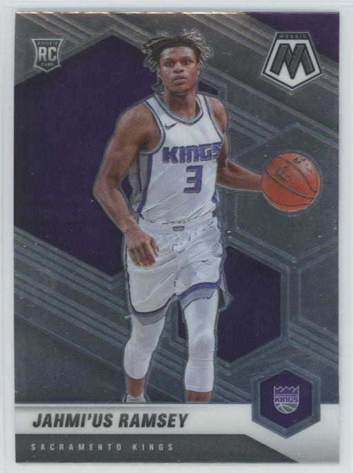 2020 Panini Mosaic Basketball # 239 Jahmi'us Ramsey RC Sacramento Kings - Collectible Craze America