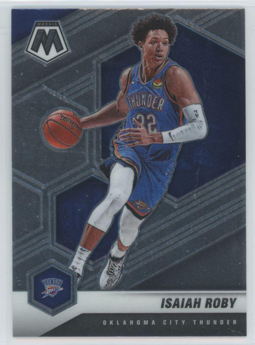 2020 Panini Mosaic Basketball # 24 Isaiah Roby Oklahoma City Thunder - Collectible Craze America