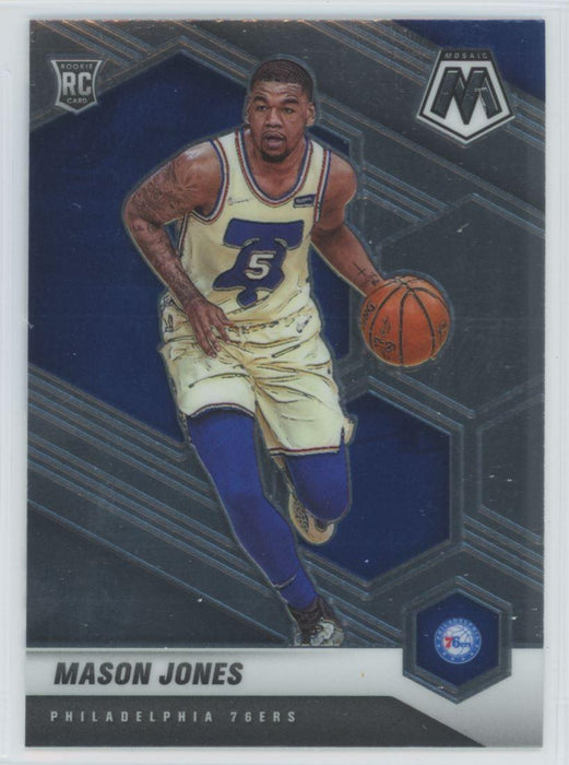 2020 Panini Mosaic Basketball # 241 Mason Jones RC Philadelphia 76ers - Collectible Craze America