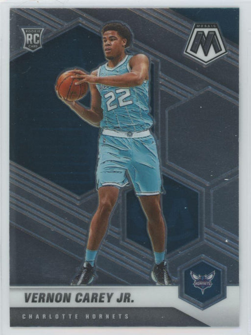 2020 Panini Mosaic Basketball # 242 Vernon Carey Jr. RC Charlotte Hornets - Collectible Craze America