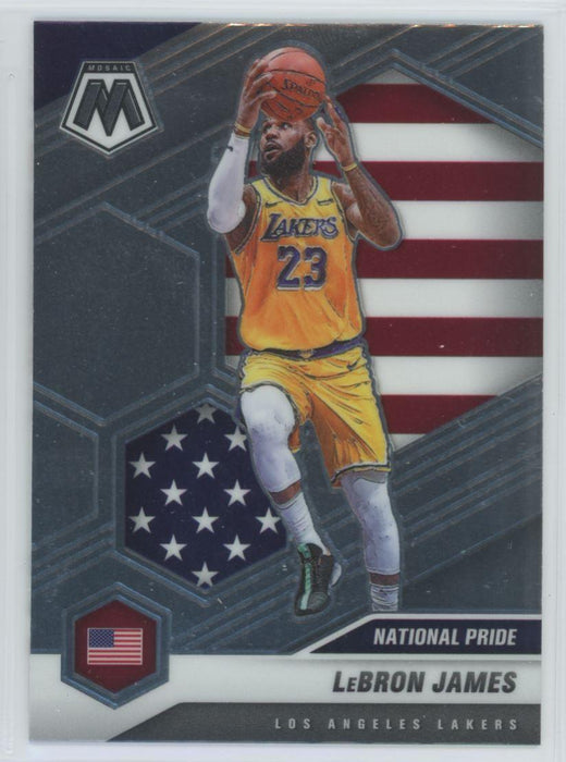 2020 Panini Mosaic Basketball # 247 LeBron James Los Angeles Lakers - Collectible Craze America