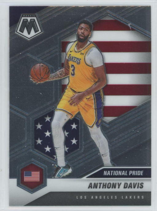 2020 Panini Mosaic Basketball # 250 Anthony Davis Los Angeles Lakers - Collectible Craze America