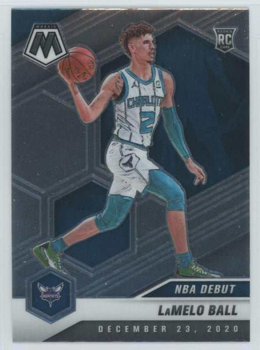 2020 Panini Mosaic Basketball # 262 LaMelo Ball RC Charlotte Hornets - Collectible Craze America