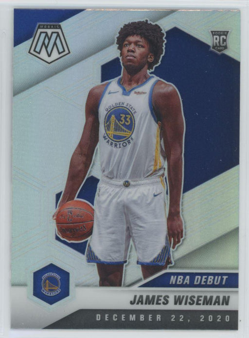 2020 Panini Mosaic Basketball # 266 James Wiseman RC Golden State Warriors - Collectible Craze America