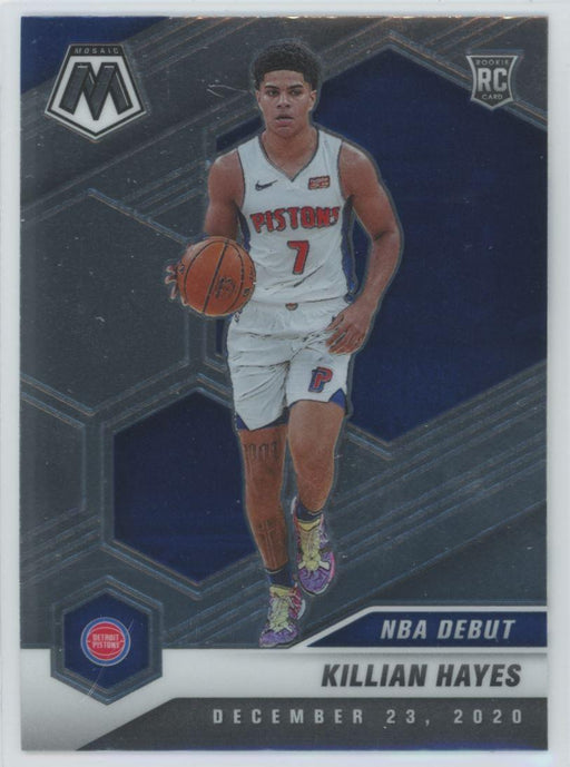 2020 Panini Mosaic Basketball # 270 Killian Hayes RC Detroit Pistons - Collectible Craze America