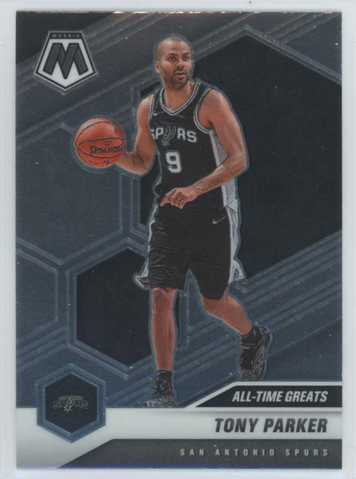 2020 Panini Mosaic Basketball # 282 Tony Parker San Antonio Spurs - Collectible Craze America