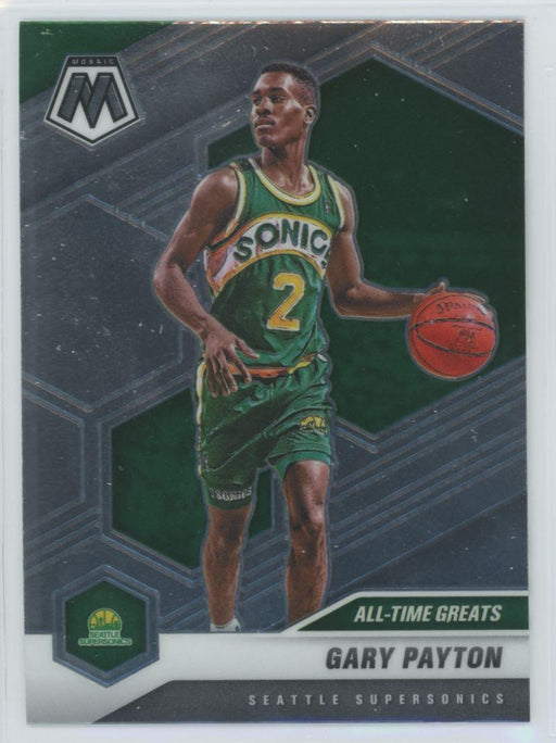 2020 Panini Mosaic Basketball # 291 Gary Payton Seattle Supersonics - Collectible Craze America