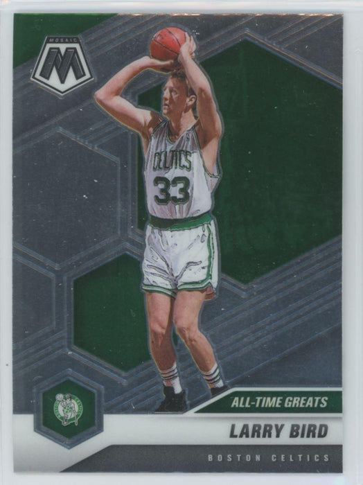 2020 Panini Mosaic Basketball # 295 Larry Bird Boston Celtics - Collectible Craze America