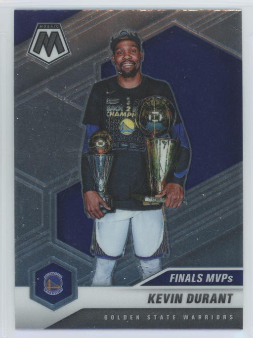 2020 Panini Mosaic Basketball # 296 Kevin Durant Golden State Warriors - Collectible Craze America