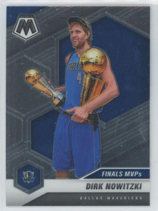 2020 Panini Mosaic Basketball # 298 Dirk Nowitzki Dallas Mavericks - Collectible Craze America