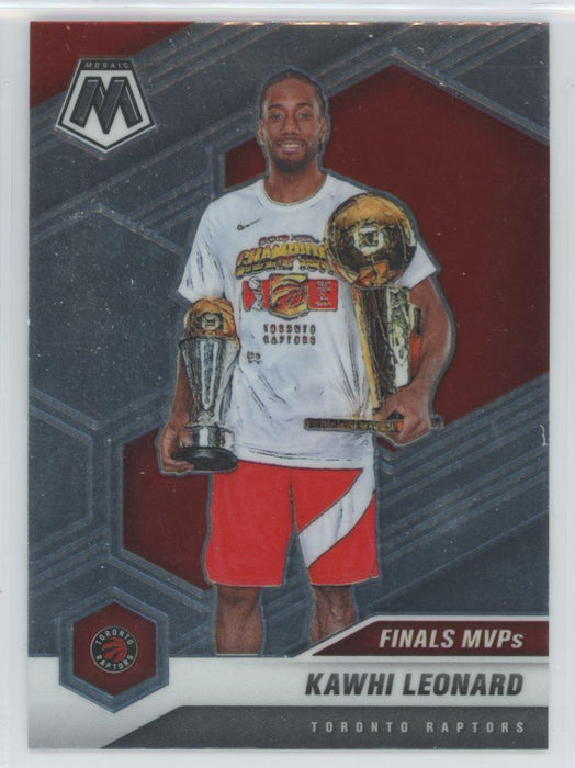 2020 Panini Mosaic Basketball # 299 Kawhi Leonard Toronto Raptors - Collectible Craze America