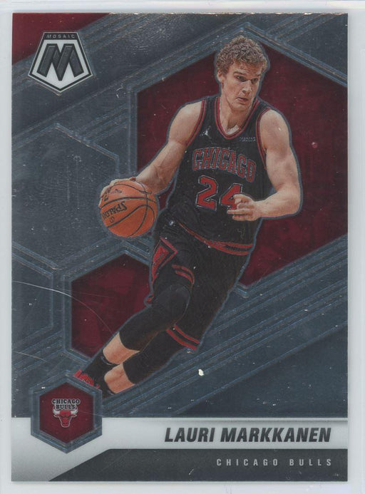 2020 Panini Mosaic Basketball # 4 Lauri Markkanen Chicago Bulls - Collectible Craze America