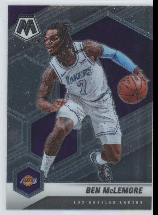 2020 Panini Mosaic Basketball # 41 Ben McLemore Los Angeles Lakers - Collectible Craze America