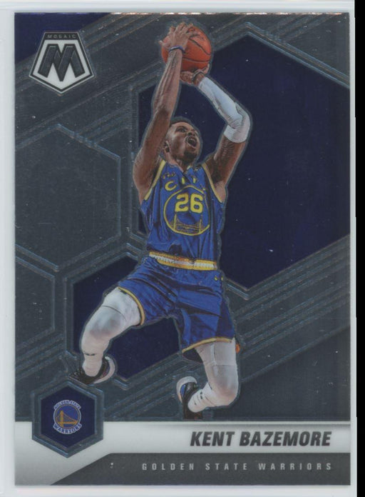 2020 Panini Mosaic Basketball # 44 Kent Bazemore Golden State Warriors - Collectible Craze America