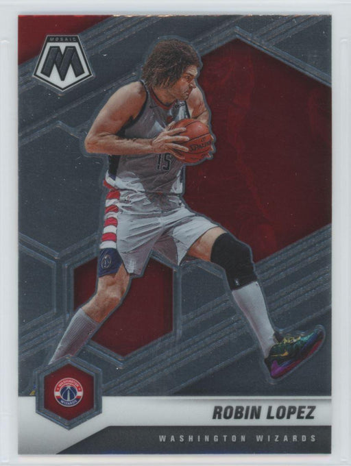 2020 Panini Mosaic Basketball # 48 Robin Lopez Washington Wizards - Collectible Craze America