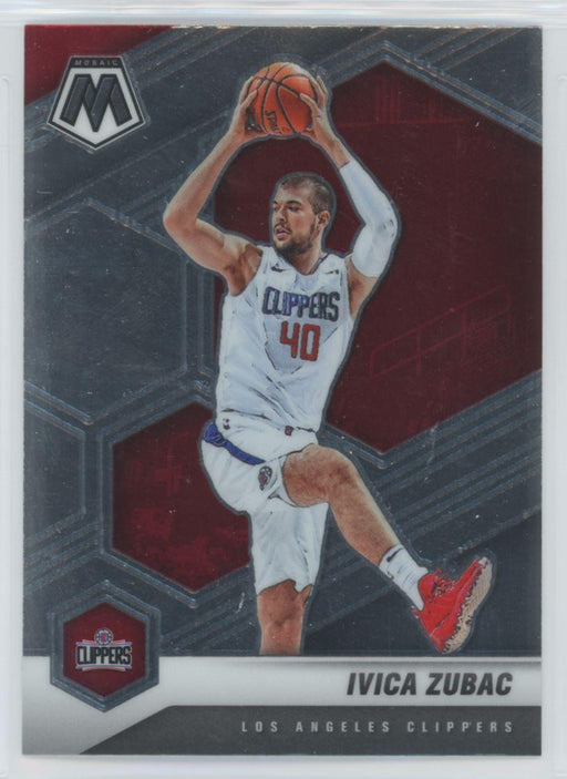 2020 Panini Mosaic Basketball # 60 Ivica Zubac Los Angeles Clippers - Collectible Craze America