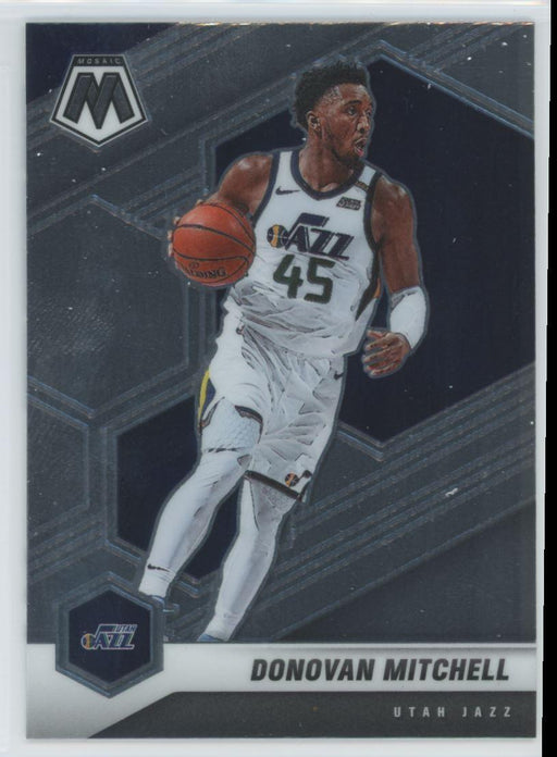 2020 Panini Mosaic Basketball # 64 Donovan Mitchell Utah Jazz - Collectible Craze America