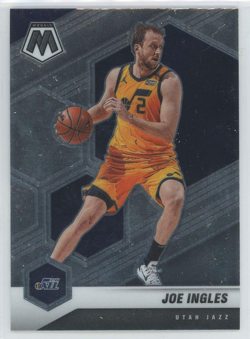 2020 Panini Mosaic Basketball # 8 Joe Ingles Utah Jazz - Collectible Craze America