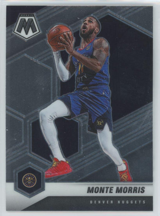 2020 Panini Mosaic Basketball # 87 Monte Morris Denver Nuggets - Collectible Craze America