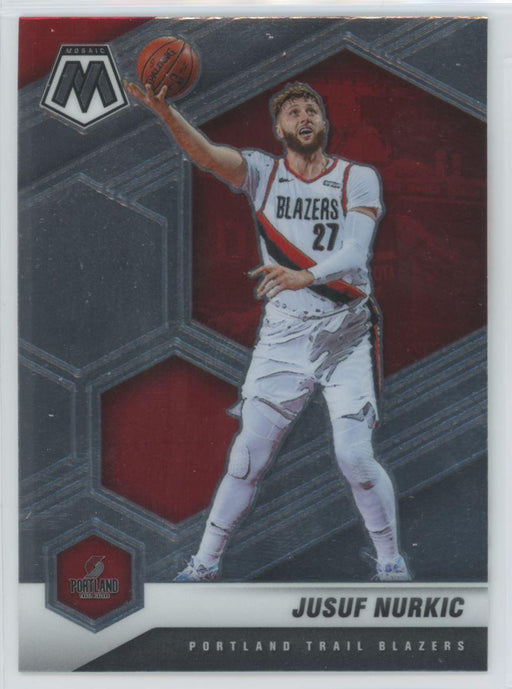 2020 Panini Mosaic Basketball # 96 Jusuf Nurkic Portland Trail Blazers - Collectible Craze America