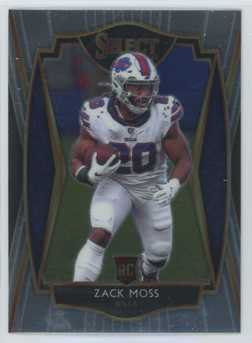 2020 Panini Select Football # 169 Zack Moss RC Buffalo Bills - Collectible Craze America