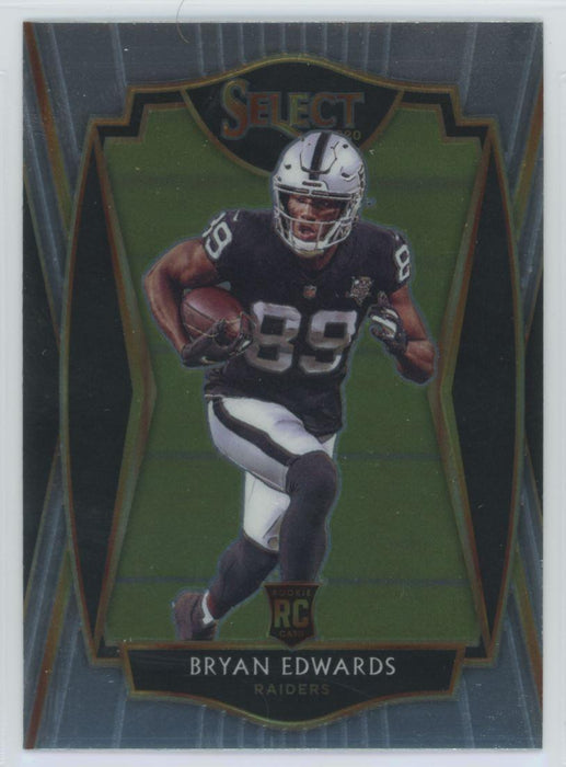 2020 Panini Select Football # 176 Bryan Edwards RC Las Vegas Raiders - Collectible Craze America