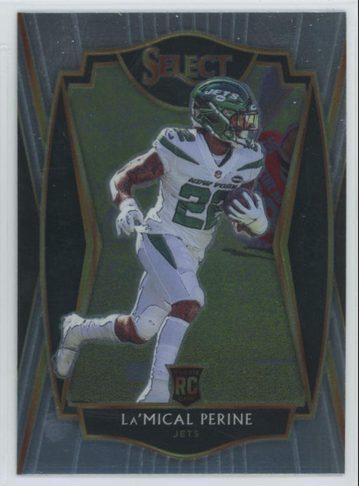 2020 Panini Select Football # 180 La'Mical Perine RC New York Jets - Collectible Craze America