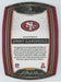 2020 Panini Select Football # 218 Jimmy Garoppolo Purple Prizm Die-Cut San Francisco 49ers - Collectible Craze America