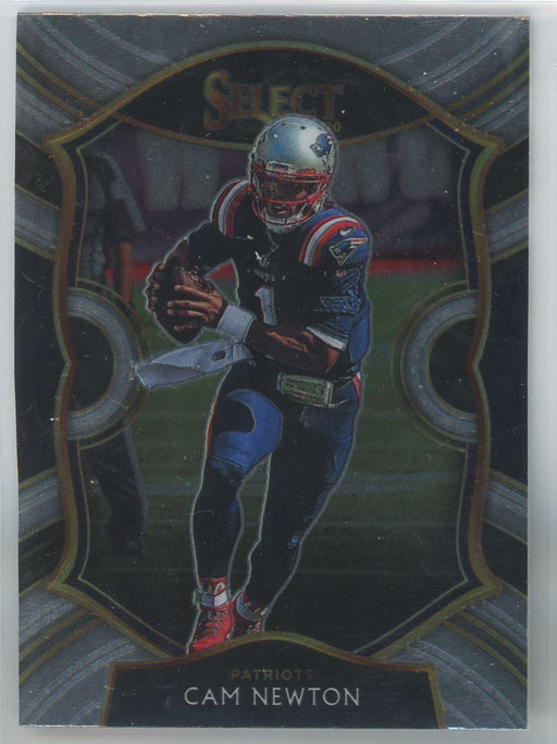 2020 Panini Select Football # 36 Cam Newton New England Patriots - Collectible Craze America