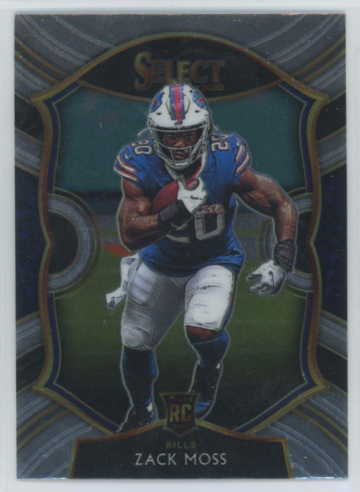 2020 Panini Select Football # 69 Zack Moss RC Buffalo Bills - Collectible Craze America