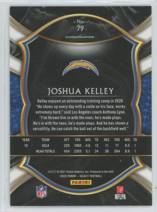 2020 Panini Select Football # 79 Joshua Kelley RC Los Angeles Chargers - Collectible Craze America