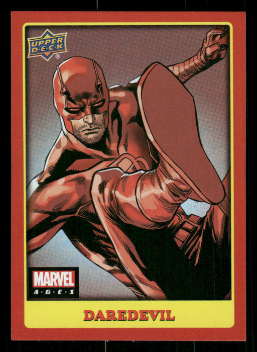 Daredevil 2020 Upper Deck Marvel Ages Premium Foil High Series Front of Card