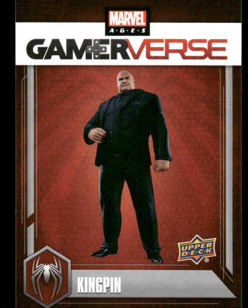 Kingpin 2020 Upper Deck Marvel Ages Gamerverse Front of Card