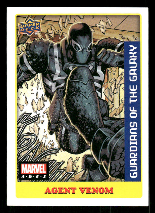 Agent Venom 2020 Upper Deck Marvel Ages Premium Stickers Front of Card